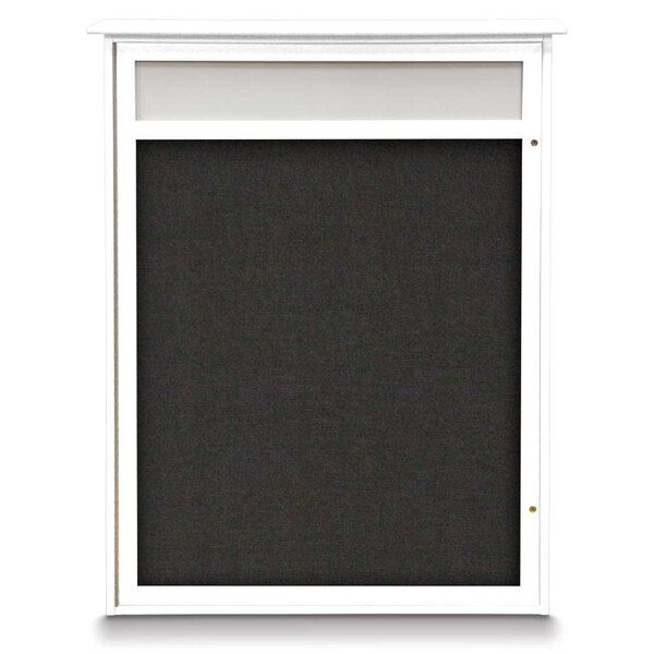 Double Door Enclosed Indoor Letterboard